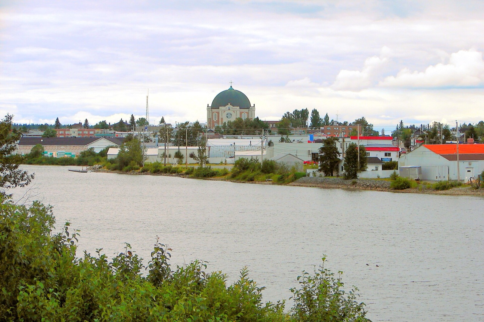 Amos et la rivière Harricana